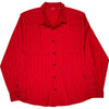 Guess Denim Shirt - 2XL - Red Cotton