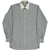 Christian Dior Chemises Striped Shirt - small - Blue Cotton