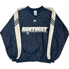  Adidas Kentucky Wildcats Windbreaker - XL - Navy Polyester