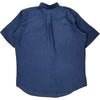 Polo Ralph Lauren Short Sleeve Shirt - XLT - Blue Linen