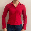 Vintage red Hennes Shirt - womens small