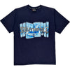 Southpole Graphic T-Shirt - Medium - Navy Cotton