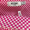 Vintage pink Checked Moschino Jeans Strapless Dress - womens medium