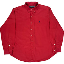  Ralph Lauren Classic Fit Shirt - XL - Red Cotton