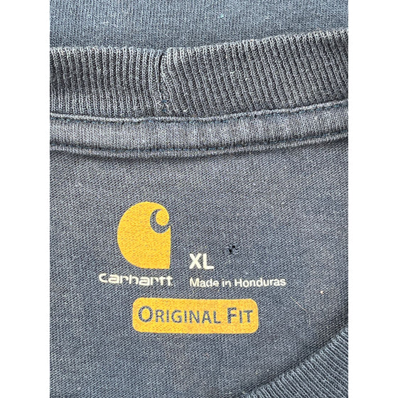 Carhartt Original Fit T-Shirt - XL - Navy Cotton