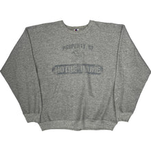  Champion Notre Dame Sweatshirt - Large - Grey Cotton Blend