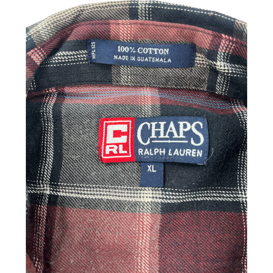 Chaps Ralph Lauren Plaid Shirt - XL - Multicoloured Cotton