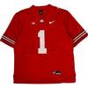 Nike Team Ohio State B.Miller Football Jersey - Large - Red Polyester