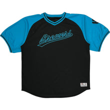  Brewers Short Sleeve Jersey - XL - Black Polyester