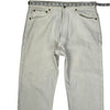 Levis 501 Jeans - 32W 28L - White Cotton