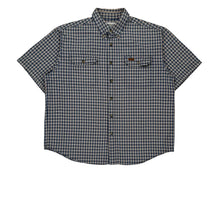  Carhartt Checked Short Sleeve Shirt - XL Blue Cotton