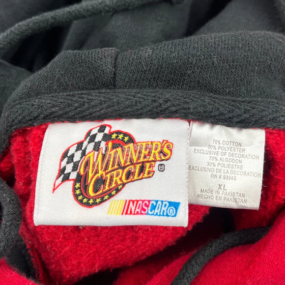 Winners Circle Nascar Hoodie - XL Red Cotton Blend