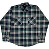 Dickies Flannel Shirt - Large - Green Cotton Blend