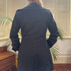 Vintage black Imperial Trench Coat - womens medium