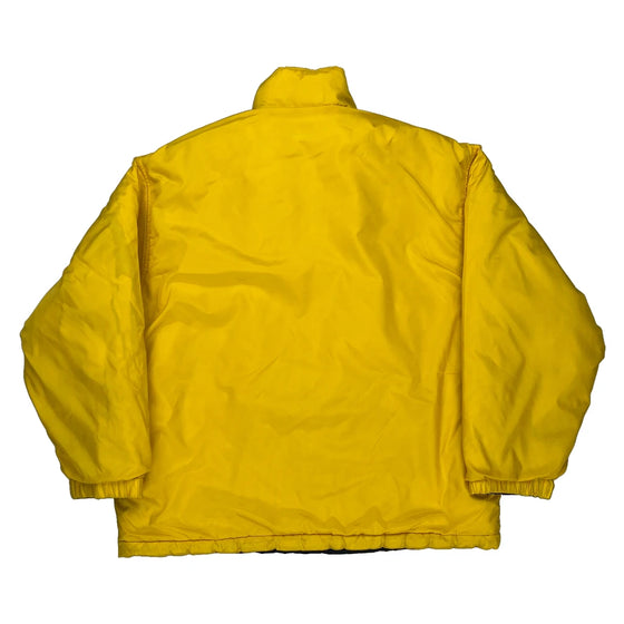 Rare 90S Original Polo Sport Jacket - Medium Yellow Polyester