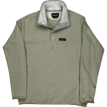  Patagonia Snap-T Fleece Pullover - Large - Beige Polyester