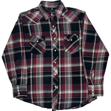  Wrangler Checked Long Sleeve Shirt - Large - Multicoloured Cotton