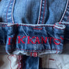 Vintage blue Pikkanto Denim Skirt - womens 29" waist