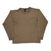 Harley Davidson Long Sleeve T-Shirt - XL Brown Cotton Blend