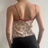 Vintage red Le Full Cami Top - womens x-small