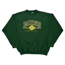  Green Bay Packers Logo Athletics Graphic Sweatshirt - XL Green Cotton Blend