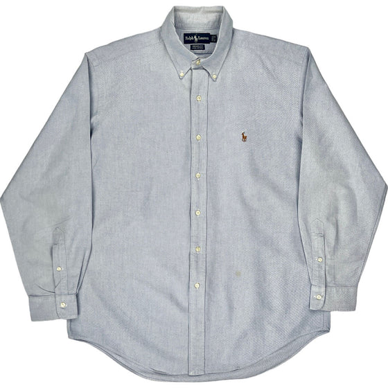 Ralph Lauren Yarmouth Shirt - Large - Blue Cotton