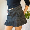 Vintage black Extyn Denim Skirt - womens 32" waist