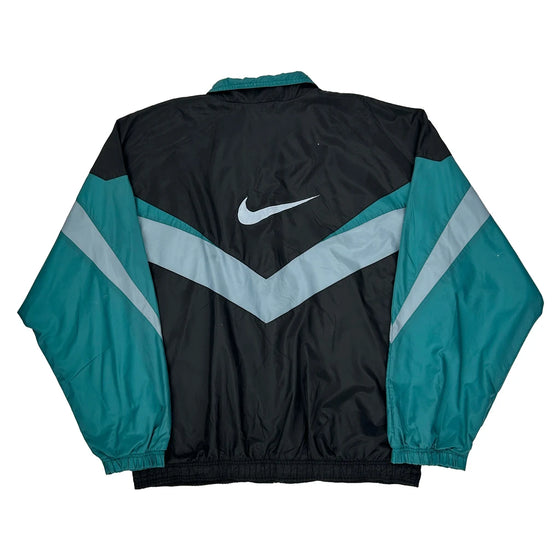 Nike Jacket - XL Black Nylon