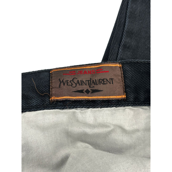 Yves Saint Laurent Jeans - 32W 27L - Black Denim