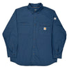 Life Construction Carhartt Shirt - XL Blue Cotton