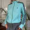 Vintage blue Adidas Track Jacket - womens medium