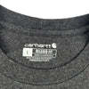 Carhartt Relaxed Fit T-Shirt - Large - Grey Cotton Blend