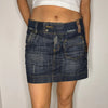 Vintage blue Fracomina Denim Skirt - womens 30" waist