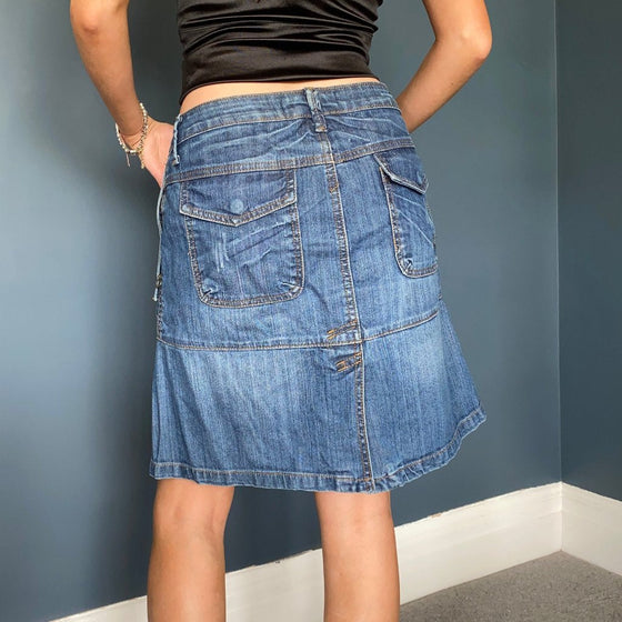 Vintage blue Jeanstar Denim Skirt - womens 31" waist