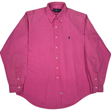  Ralph Lauren Button-Down Shirt - XL - Pink Cotton