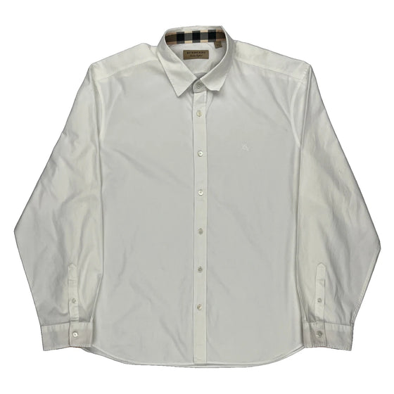 Burberry Shirt - 3XL White Cotton Blend