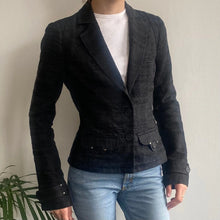  Vintage black Emporio Armani Blazer - womens small