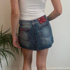 Vintage blue Pikkanto Denim Skirt - womens 29" waist