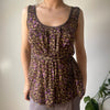 Vintage brown Liu Jo Cami Top - womens medium