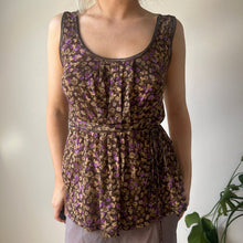  Vintage brown Liu Jo Cami Top - womens medium