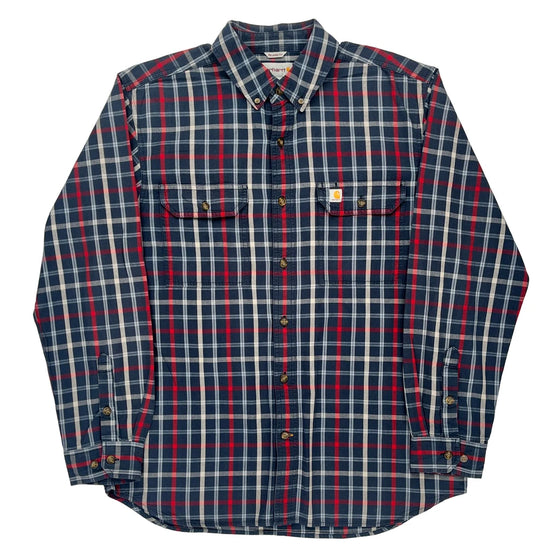 Carhartt Checked Shirt - Large Multicoloured Cotton