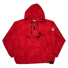  Packable In Pocket Marlboro Windbreaker - Large Red Nylon