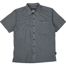  Patagonia Checkered Shirt - Medium - Blue Polyester