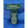 Lauren Ralph Lauren Embroidered Sweatshirt - Large - Blue Cotton