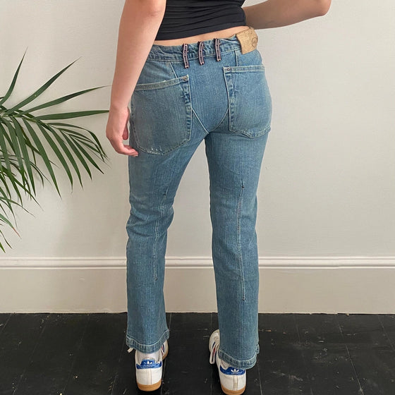 Vintage blue Just Cavalli Jeans - womens 30" waist