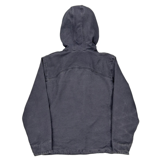 Carhartt Oversized Coat - Large Blue Cotton