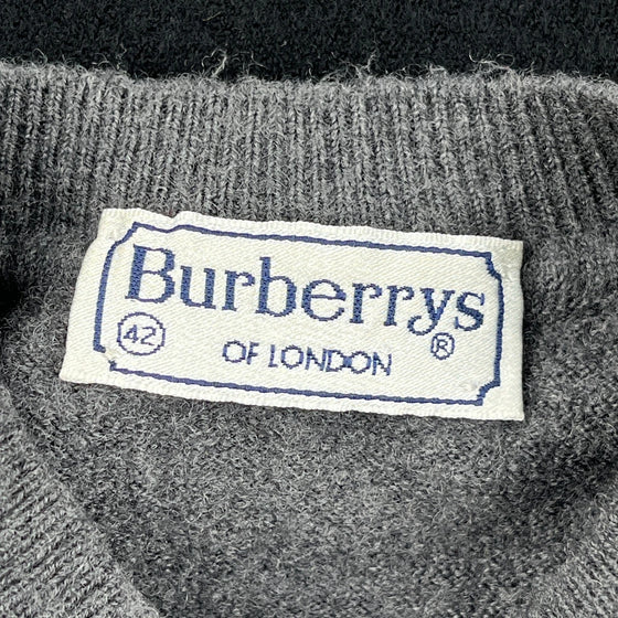 Burberry Jumper - XL Green Wool Blend