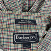 Burberry Checked Shirt - Large Multicoloured Cotton