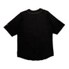 Harley Davidson Spellout Jersey - Large Black Cotton
