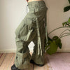 Vintage green Onyx Cargo Trousers - womens 31" waist